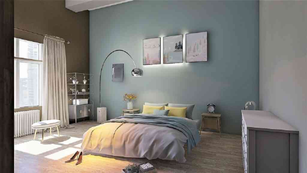 Para el dormitorio son tendencia las cortinas sobrias y de texturas naturales.